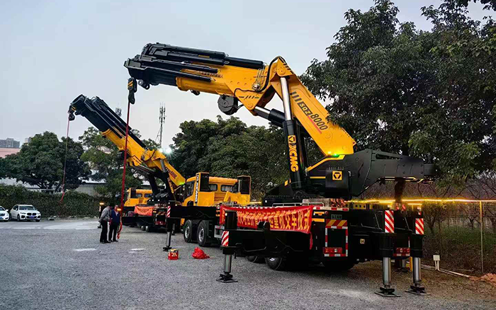 J9集团折叠臂起沉机批量交付东南助力桥梁建设