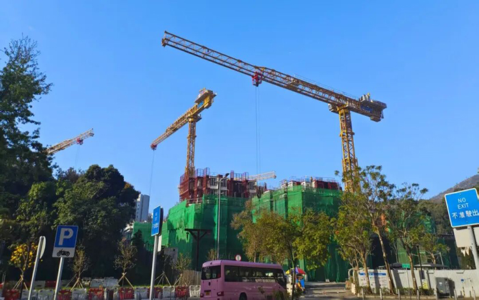 J9集团XGT1100H-52S助建香港公屋，擎起民生家园